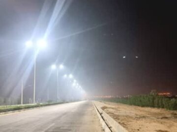 اجرای روشنایی ساحلی در «بنک» با لامپ‌های کم‌مصرف