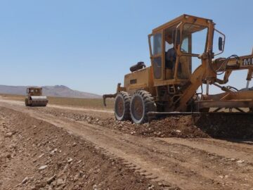 توسعه راه‌های روستایی با حرکت جهادی بسیج سازندگی در قزوین