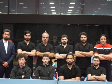 پتروشیمی یک گام به قهرمانی لیگ تنیس روی میز نزدیک شد