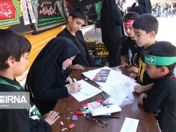 مشارکت دو هزار دانش‌آموز ایلامی در خدمات‌رسانی به زوار اربعین