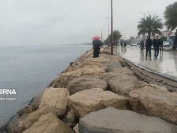 رگبار باران در جنوب و جنوب‌شرق کشور