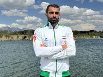 قایقرانی آب‌های آرام جهان؛ آقامیرزایی بیست و پنجم شد