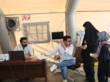 بهره‌مندی ۱۴۶ زائر اربعین از خدمات درمانی در کردستان