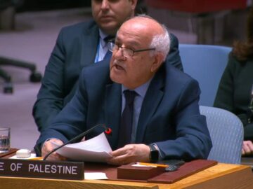 نماینده فلسطین در سازمان ملل: جنگ را پایان دهید