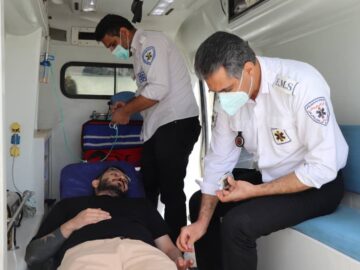 امدادرسانی اورژانس مشهد به ۱۱ هزار و ۶۱۰ نفر در دهه پایانی صفر