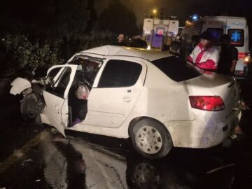وقوع ۸ فقره تصادف مرگبار در تهران
