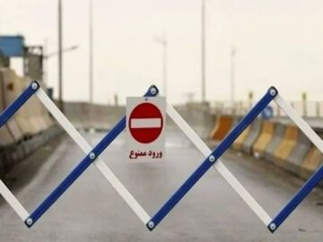 تردد از کرج و آزاد راه تهران – شمال به سمت مازندران ممنوع شد
