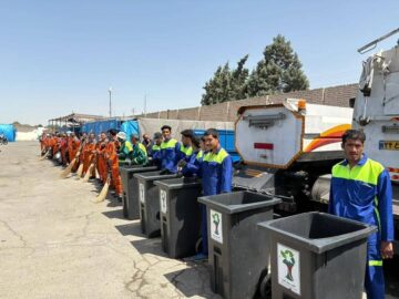 اعزام ۱۲ دستگاه ماشین‌آلات خدمات شهری تهران به مشهد