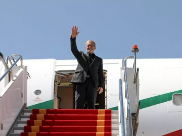 رئیس جمهوری اسلامی ایران وارد لاهور شد