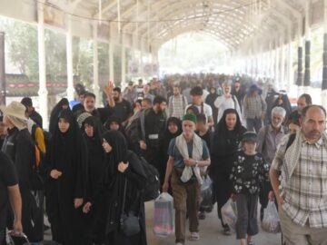 بیش از ۶۰ هزار زائر اربعین از مرز خسروی تردد کردند