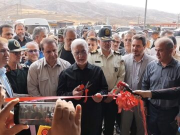 وزیر کشور پنج پروژه آبرسانی اربعین را در ایلام  افتتاح کرد