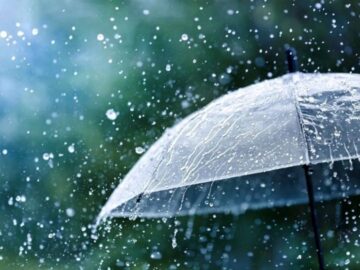 فیلمI بارش باران تابستانی در جنوب خرم‌آباد