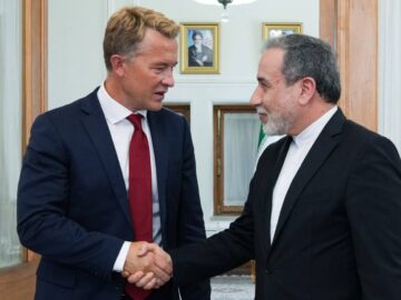 دیدار معاون وزیر خارجه نروژ با وزیر امور خارجه جمهوری اسلامی ایران