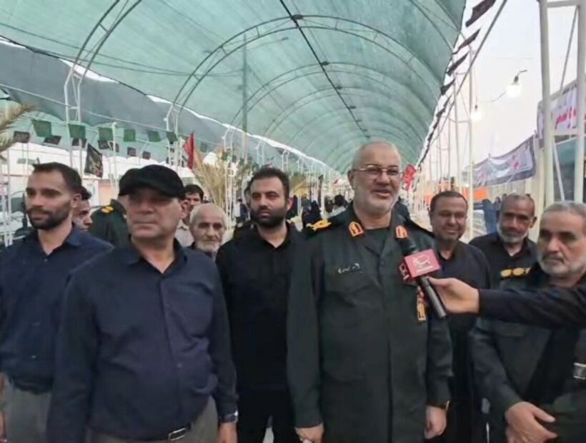 جانشین سپاه خوزستان: اربعین امسال بار دیگر پیام اتحاد و همدلی را به جهانیان مخابره کرد