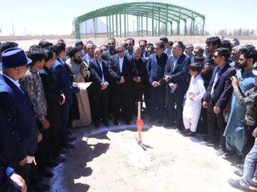  عملیات اجرایی کارخانه تولید تجهیزات پزشکی در قاین آغاز شد