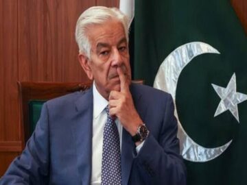 رد اظهارات فرمانده نیروی هوایی هند توسط وزیر دفاع پاکستان