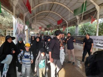 رضایتمندی بالای زائران از خدمات نظم و امنیت پلیس در مرز خسروی