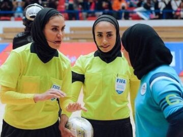 قصاوت دو داور ایرانی در جام جهانی فوتسال بانوان