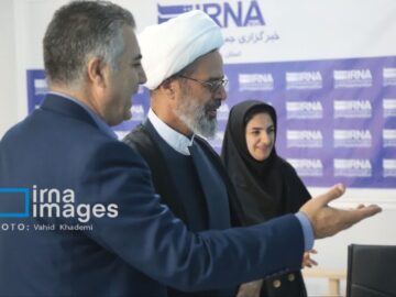 فیلم| بازدید نماینده ولی فقیه در خراسان‌شمالی از خبرگزاری ایرنا