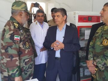 فیلم| بازدید جانشین فرماندهی نزاجا از بیمارستان ارتش تربت‌حیدریه
