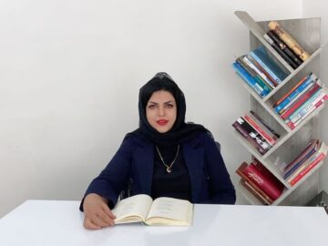 تصویر شاعرانه بانوی سیرجانی از جنگ