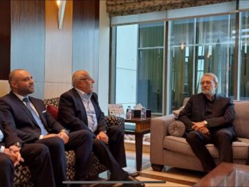 لاریجانی وارد بیروت شد