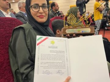 رییس اداره منابع طبیعی «ششتمد» بانوی جنگلبان نمونه کشوری شد
