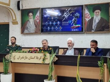 فرمانده سپاه مازندران: انسجام ملی در جنگ ۱۲ روزه، کار بزرگ رسانه‌ها بود