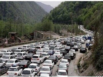 ترافیک در محورهای شمالی پرحجم است/ احتمال یک‌طرفه شدن جاده چالوس