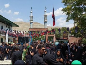 جاماندگان اربعین در پردیس با درد فراغ از سیدالهشدا (ع) پیاده‌روی کردند +فیلم