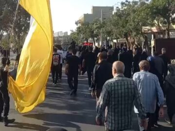 عهد دوباره جاماندگان اربعین ارومیه با سرور آزادگان جهان