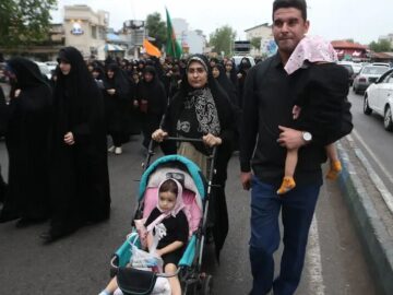 هم قدمی باشکوه جاماندگان اربعین حسینی در گیلان
