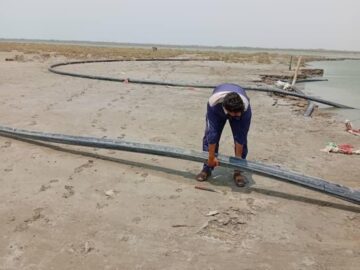 انهدام سه‌هزار متری خطوط لوله انتقال سوخت قاچاق در سواحل میناب هرمزگان