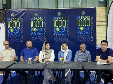 رقابت ۶۰ تیم در مسابقات هزار امتیازی پدل کشور در تبریز