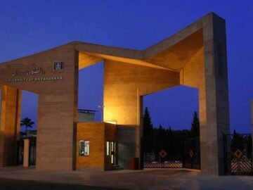 ختم خوش یک حاشیه در دانشگاه مازندران