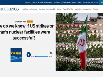 بروکینگز و مسائل ایران: اندیشکده آمریکایی چگونه برای کاخ سفید نسخه می‌پیچد؟