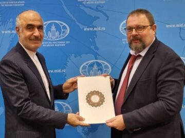 آغاز به کار سرکنسول جدید ایران در آستراخان روسیه