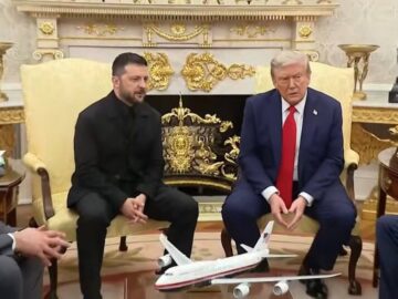 دیدار ترامپ با زلنسکی؛ حضور رهبران اروپایی در کاخ سفید