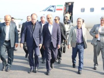 وزیر جهاد کشاورزی وارد گیلان شد