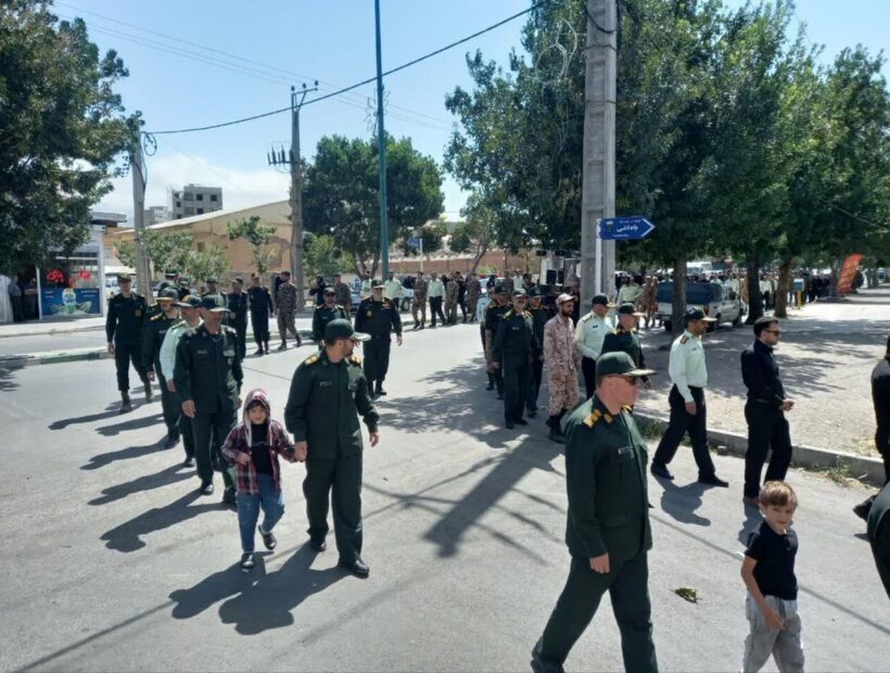 عزاداری نیروهای مسلح خلخال برگزار شد