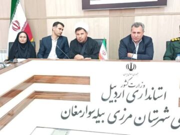 افتتاح ۵۳ طرح عمرانی به میمنت هفته دولت در بیله‌سوار مغان