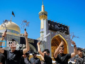 سوگواری عاشقان رضوی در گیلان