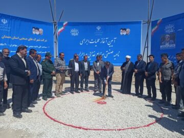 احداث ناحیه صنعتی مهاجران به مناسبت هفته دولت آغاز شد