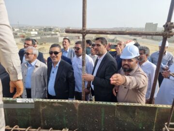 بازدید معاون اجرایی رئیس‌جمهور از کریدور ساحلی و ایستگاه راه‌آهن چابهار – زاهدان