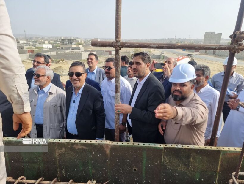 بازدید معاون اجرایی رئیس‌جمهور از کریدور ساحلی و ایستگاه راه‌آهن چابهار – زاهدان