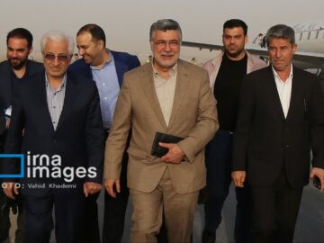فیلم/ مروری بر سفر یکروزه وزیر بهداشت به خراسان‌شمالی 