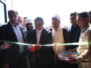 نیروگاه سه مگاواتی اتاق اصناف کشاورزی در بردسکن بهره برداری شد + فیلم