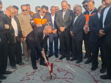 ۶ پروژه عمرانی برای ایمنی سفرهای جاده‌ای مردم گچساران افتتاح و کلنگ‌زنی شد
