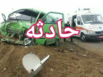 واژگونی ون در محور اندیمشک–اهواز با ۴ مصدوم
