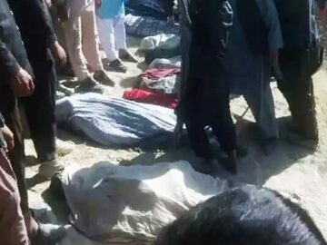 ۱۲ کشته و ۴ زخمی بر اثر سقوط تراکتور به داخل آب در جنوب افغانستان